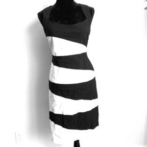 Black and White Dress